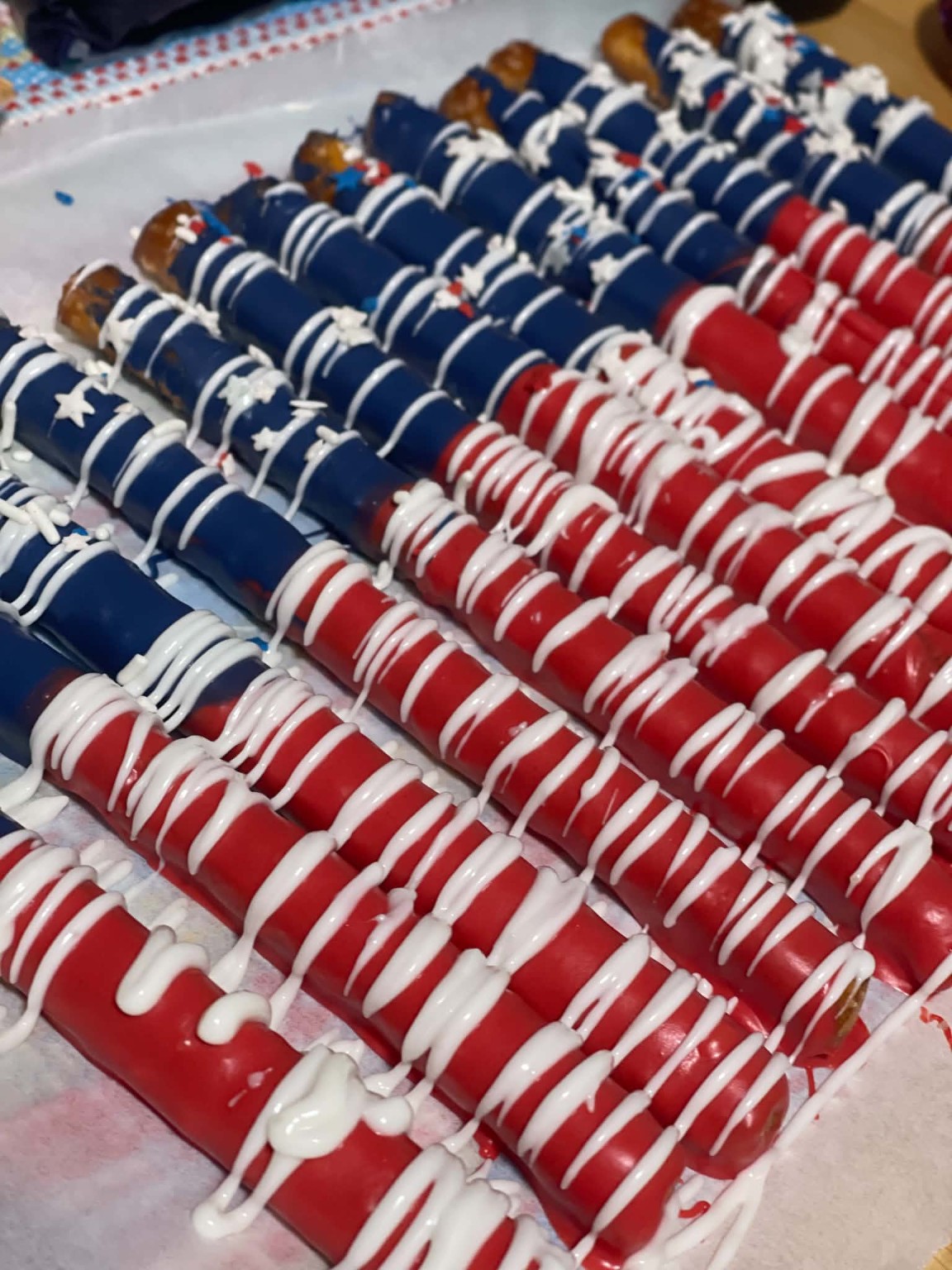 Patriotic Cakesicles