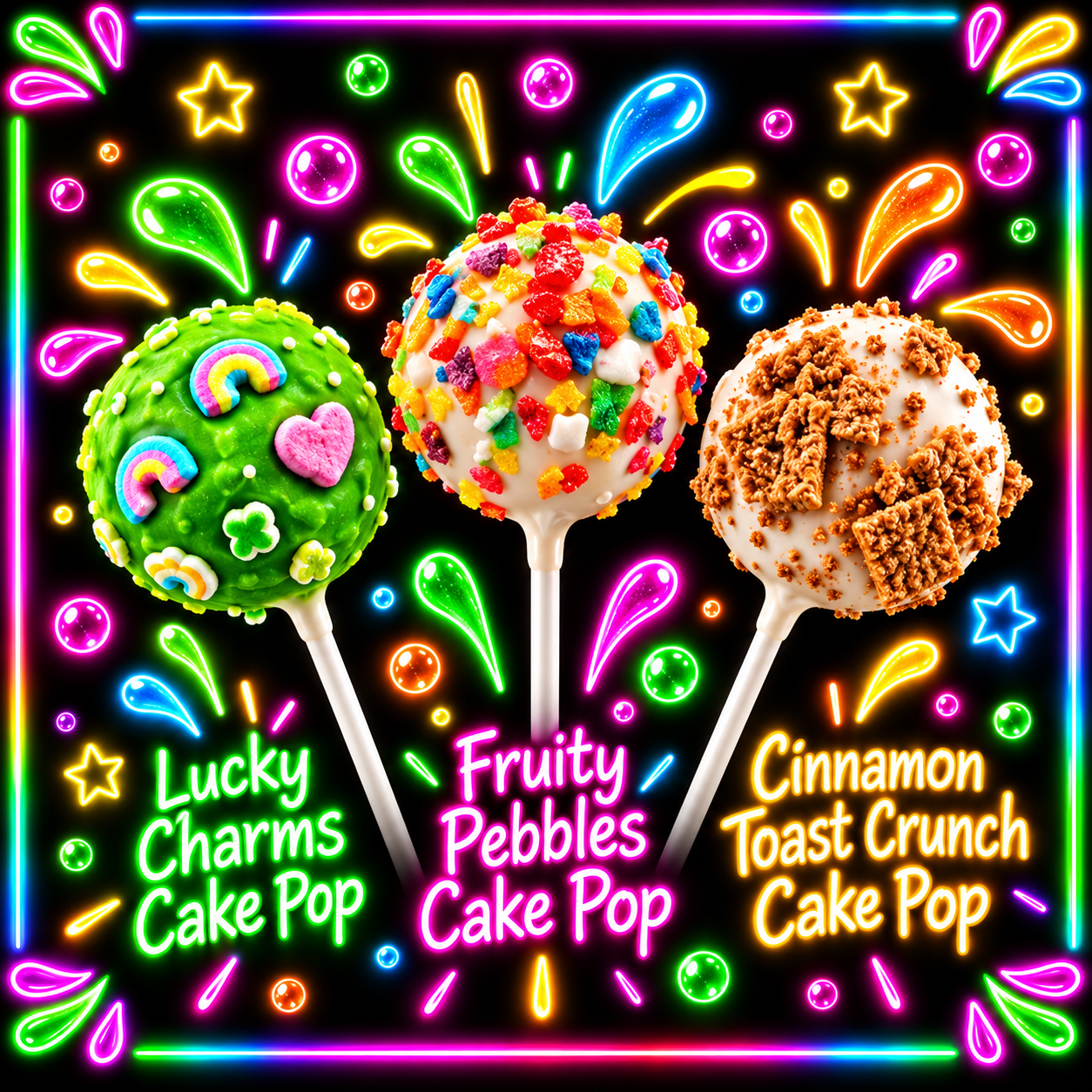 Cake Pop Creations Menu